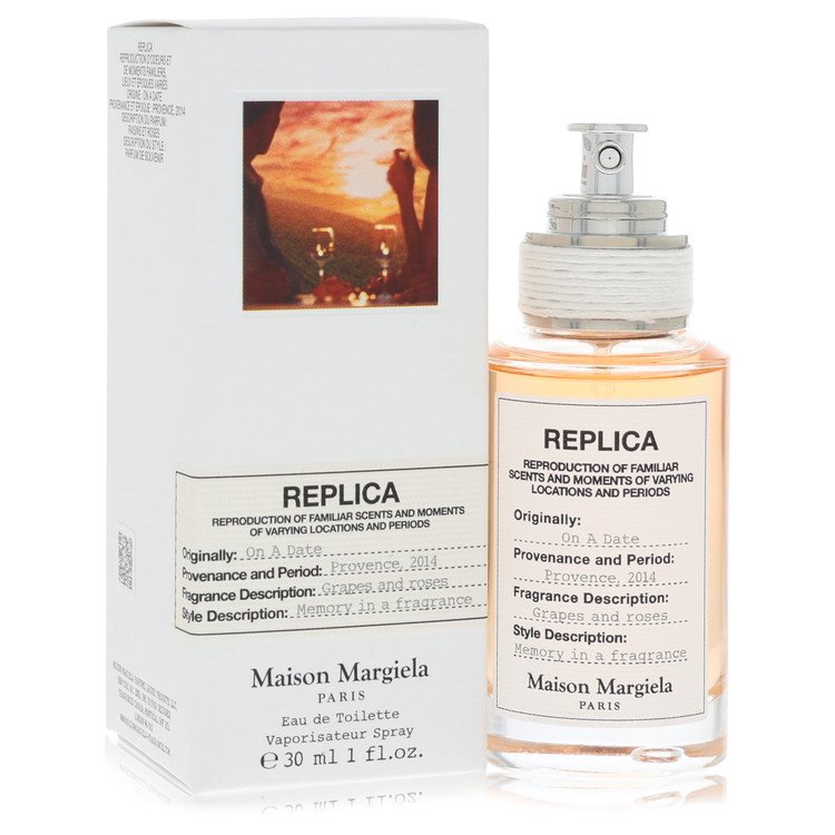 Replica On A Date by Maison Margiela Eau De Toilette Spray (Unisex) 1.0 oz Replica On A Date by Maison Margiela Eau De Toilette Spray (Unisex) 1.0 oz